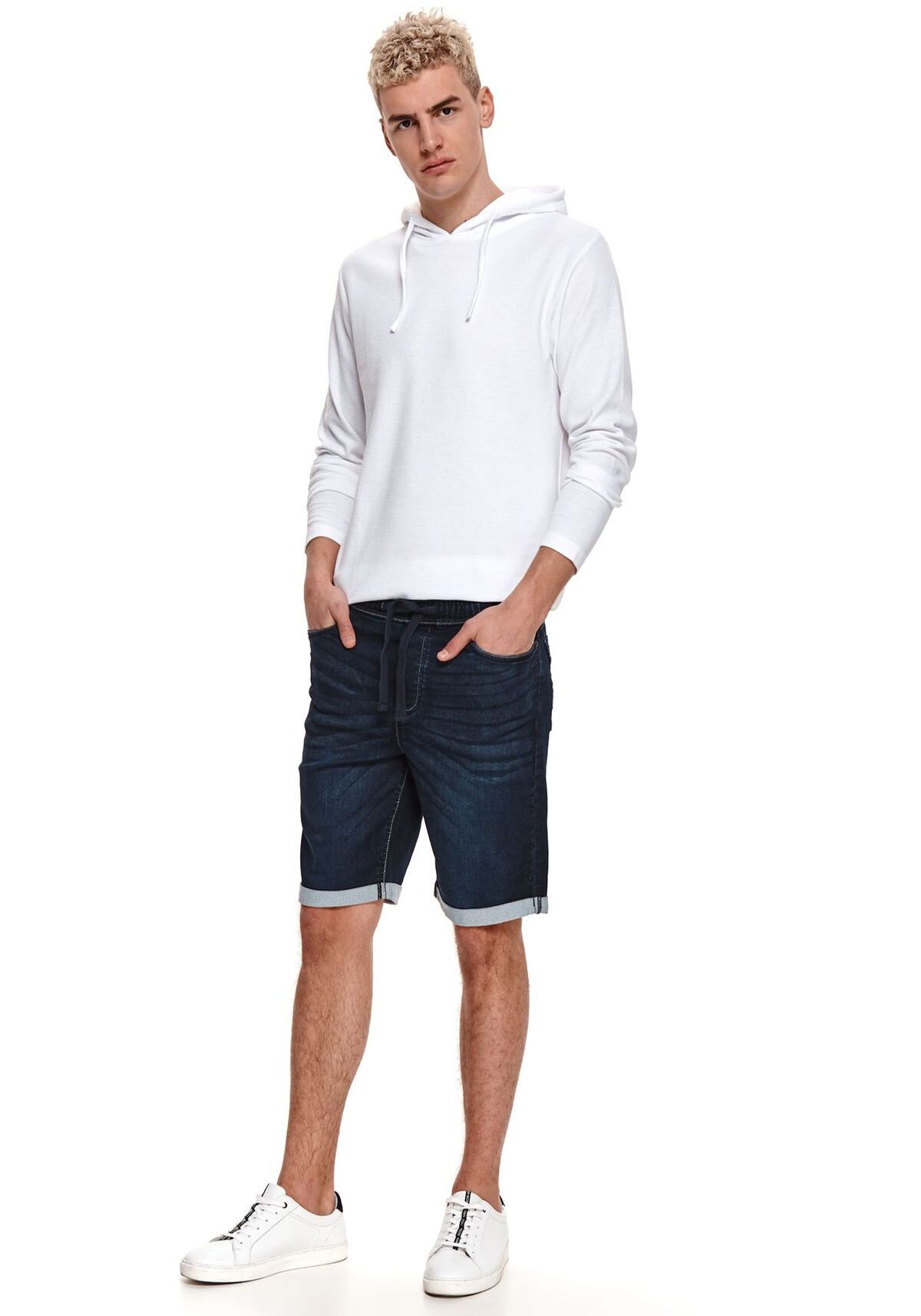 Pantaloni scurti barbati, TOP SECRET, SSZ1108, Albastru