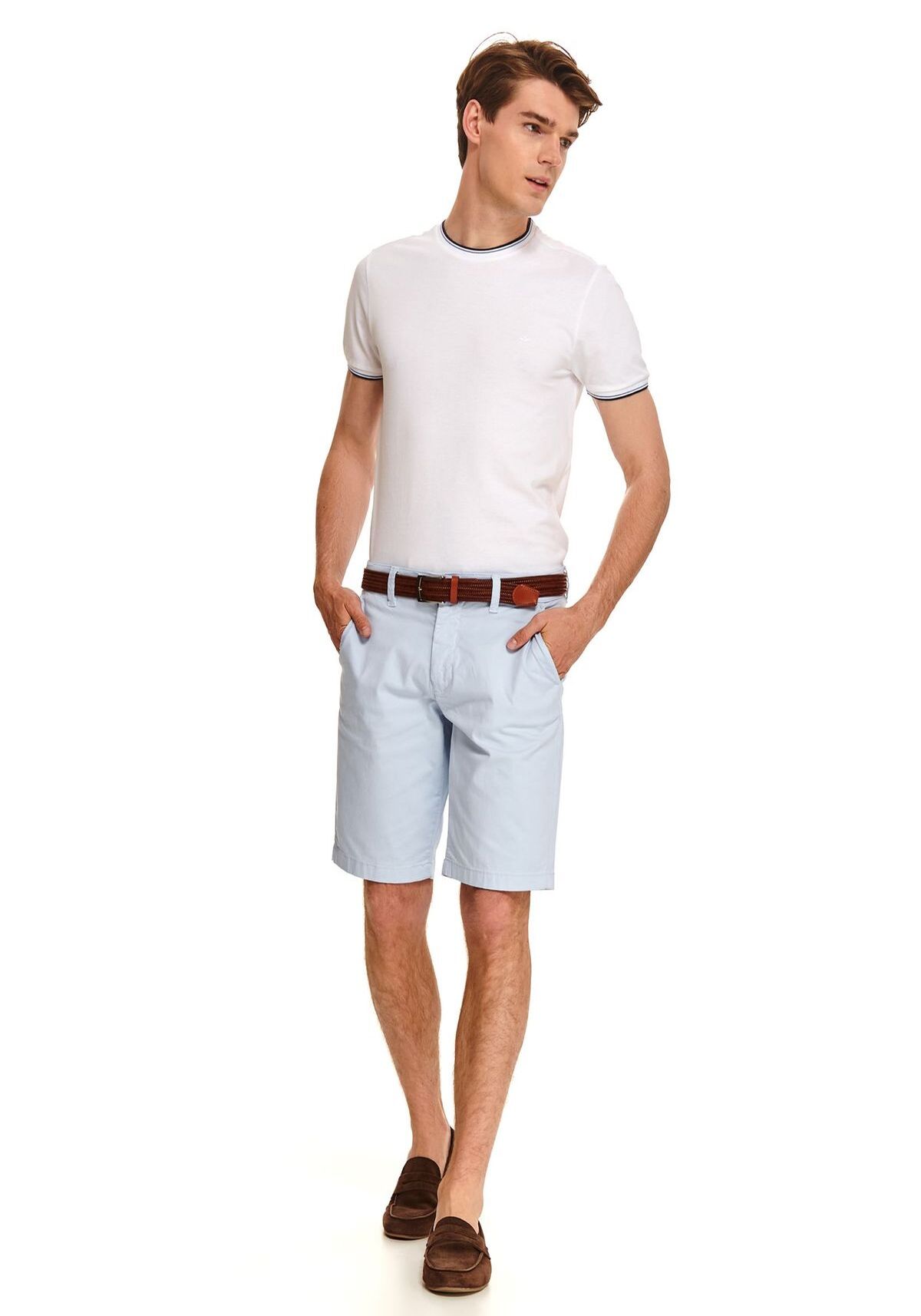Pantaloni scurti barbati, TOP SECRET, SSZ1052, Albastru