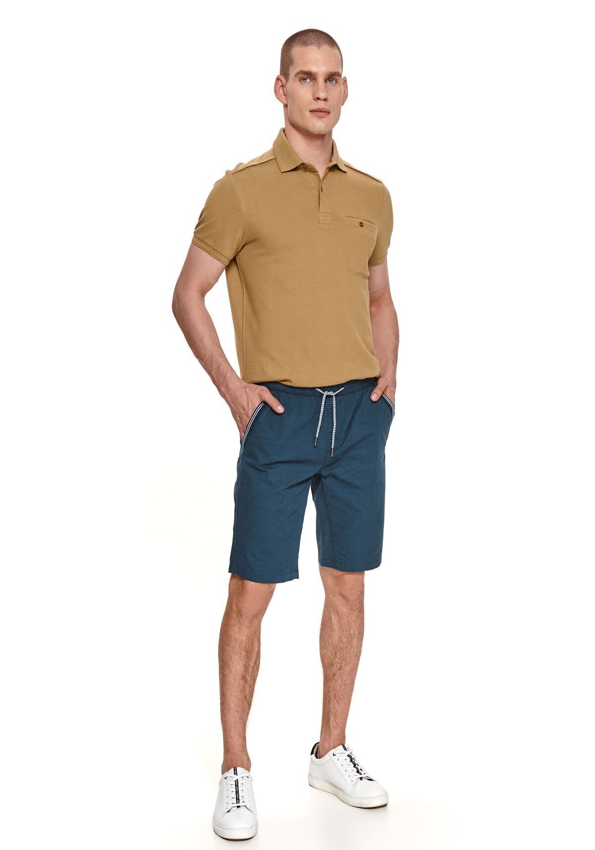 Pantaloni scurti barbati, TOP SECRET, SSZ1152, Albastru inchis