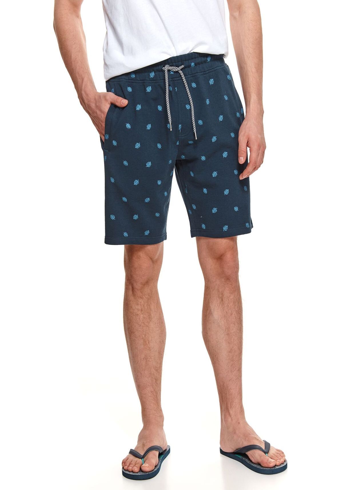 Pantaloni scurti barbati, TOP SECRET, SSZ1154, Albastru inchis