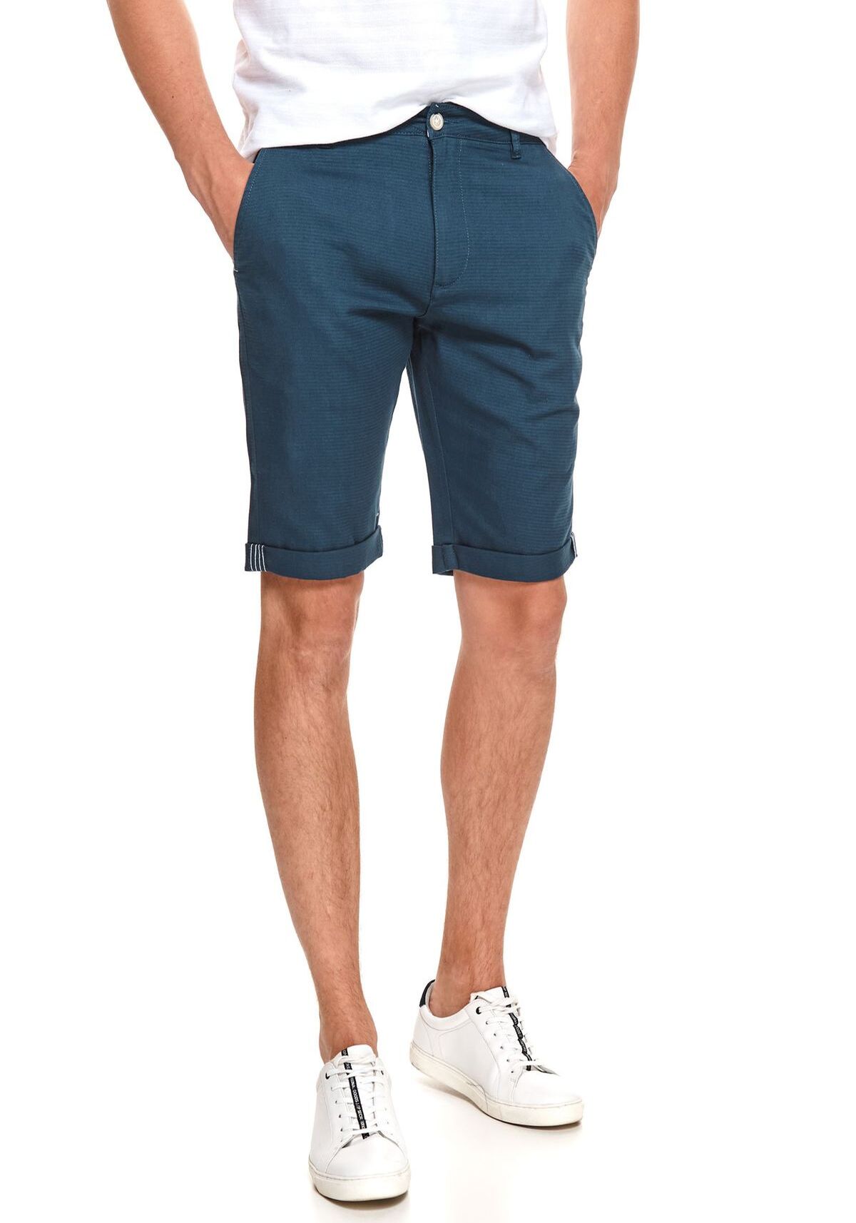 Pantaloni scurti barbati, TOP SECRET, SSZ1162, Albastru inchis