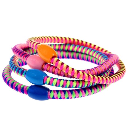 Module Elastice Colorate Set 4 elastice colorate pentru par - eMAG.ro