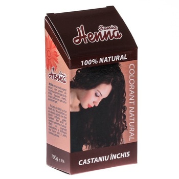 Henna Sonia Castaniu Inchis 100 g Henna Sonia Castaniu Inchis 100 g