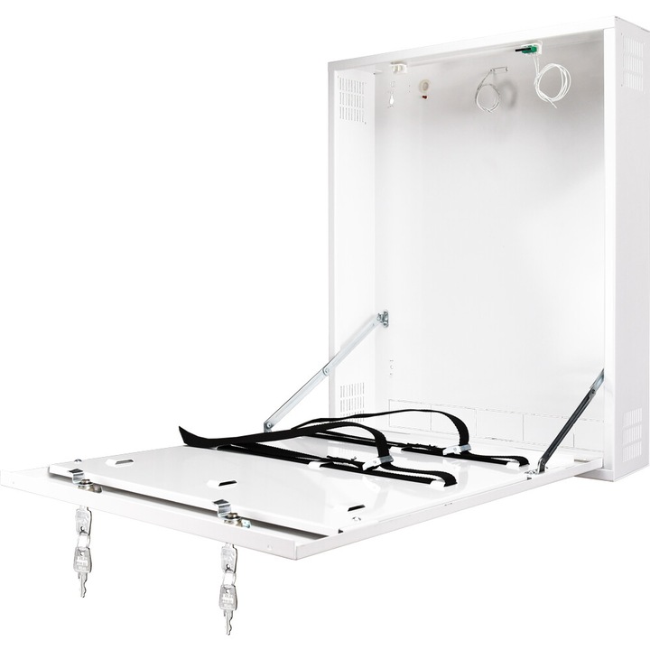 Cutie metalica securizata alba pentru DVR AWO 530W