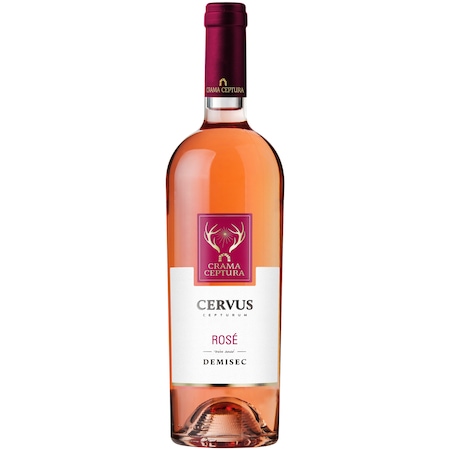 Vin Rose Cervus Cepturum, Demisec, 0.75l