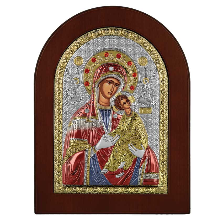 Icoana Maica Patimirilor (Amolintos) 10x14cm Auriu Color ClassGifts