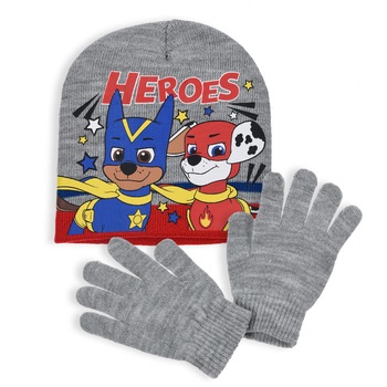 Caciula Paw Patrol Heros 8769, Gri Caciula Paw Patrol Heros 8769, Gri