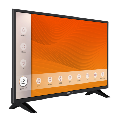 Телевизор Horizon 32HL6309H/B, 32" (80 см), HD, LED, Клас F