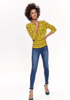 Bluza dama, TOP SECRET, SBD1044, Galben, 34 Bluza dama, TOP SECRET, SBD1044, Galben, 34