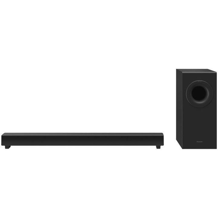 Soundbar Panasonic SC-HTB490EGK, 2.1 canale, 320W, Wireless Subwoofer, Bluetooth 4.2, Dolby Digital