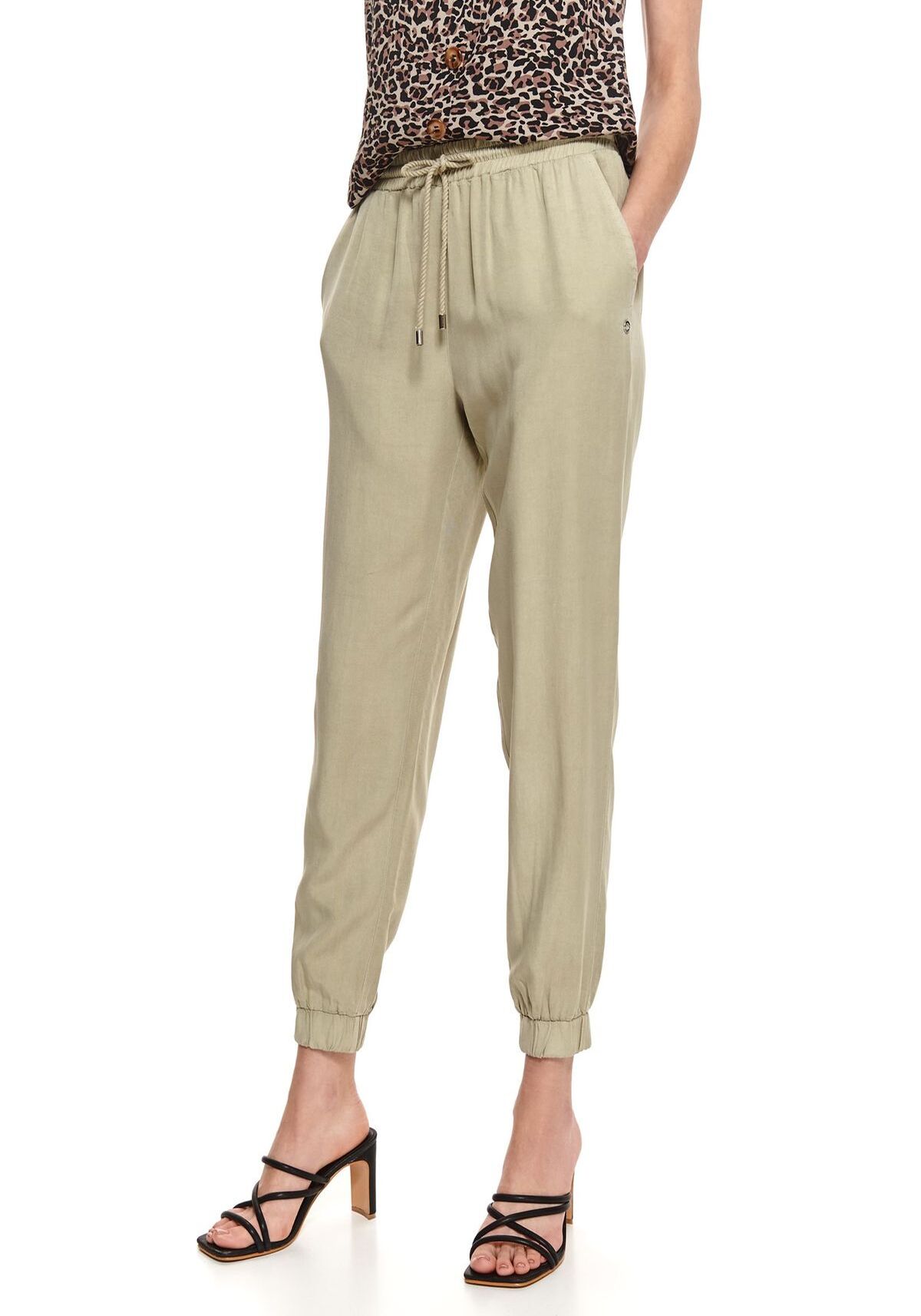 Pantaloni femei, TOP SECRET, SSP3795, Verde (Menta)