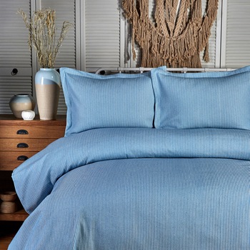 Cuvertura de pat pentru 2 persoane Karaca Home, Bumbac/Poliester, 3 piese, 230 cm x 240 cm, Turcoaz Cuvertura de pat pentru 2 persoane Karaca Home, Bumbac/Poliester, 3 piese, 230 cm x 240 cm, Turcoaz