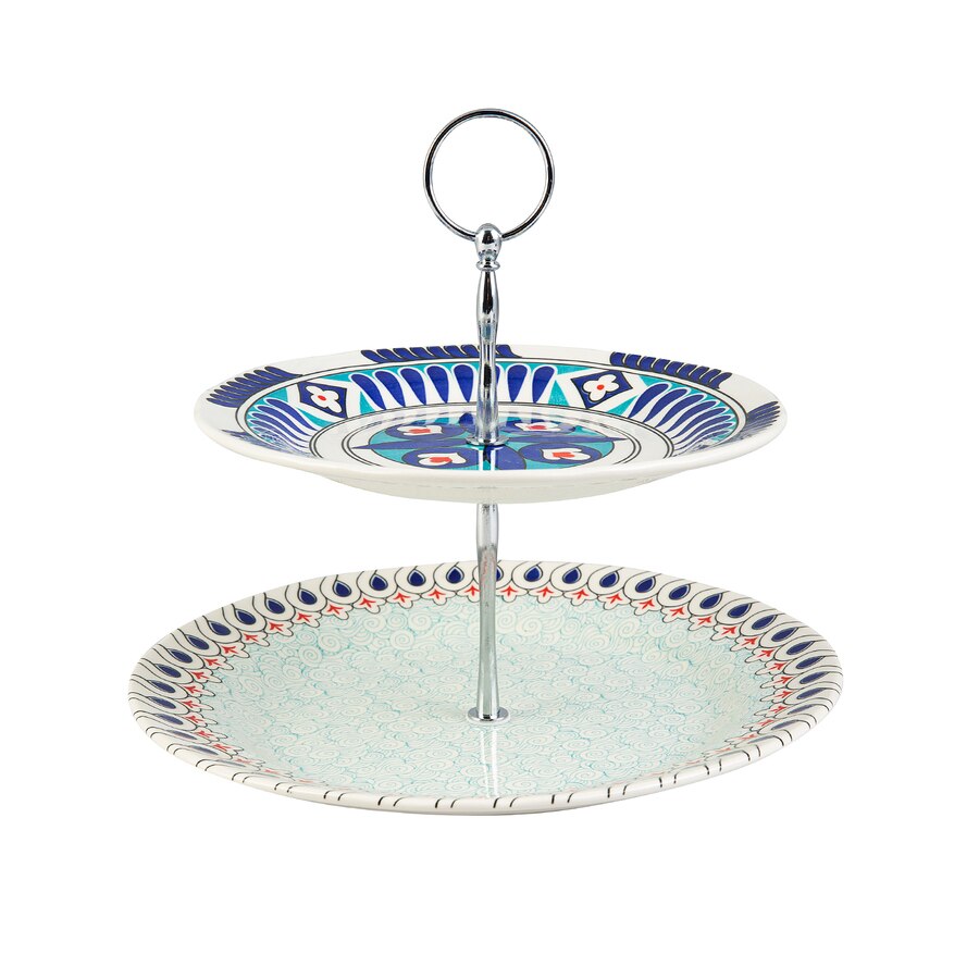 Suport prajituri Karaca, Portelan, Multicolor