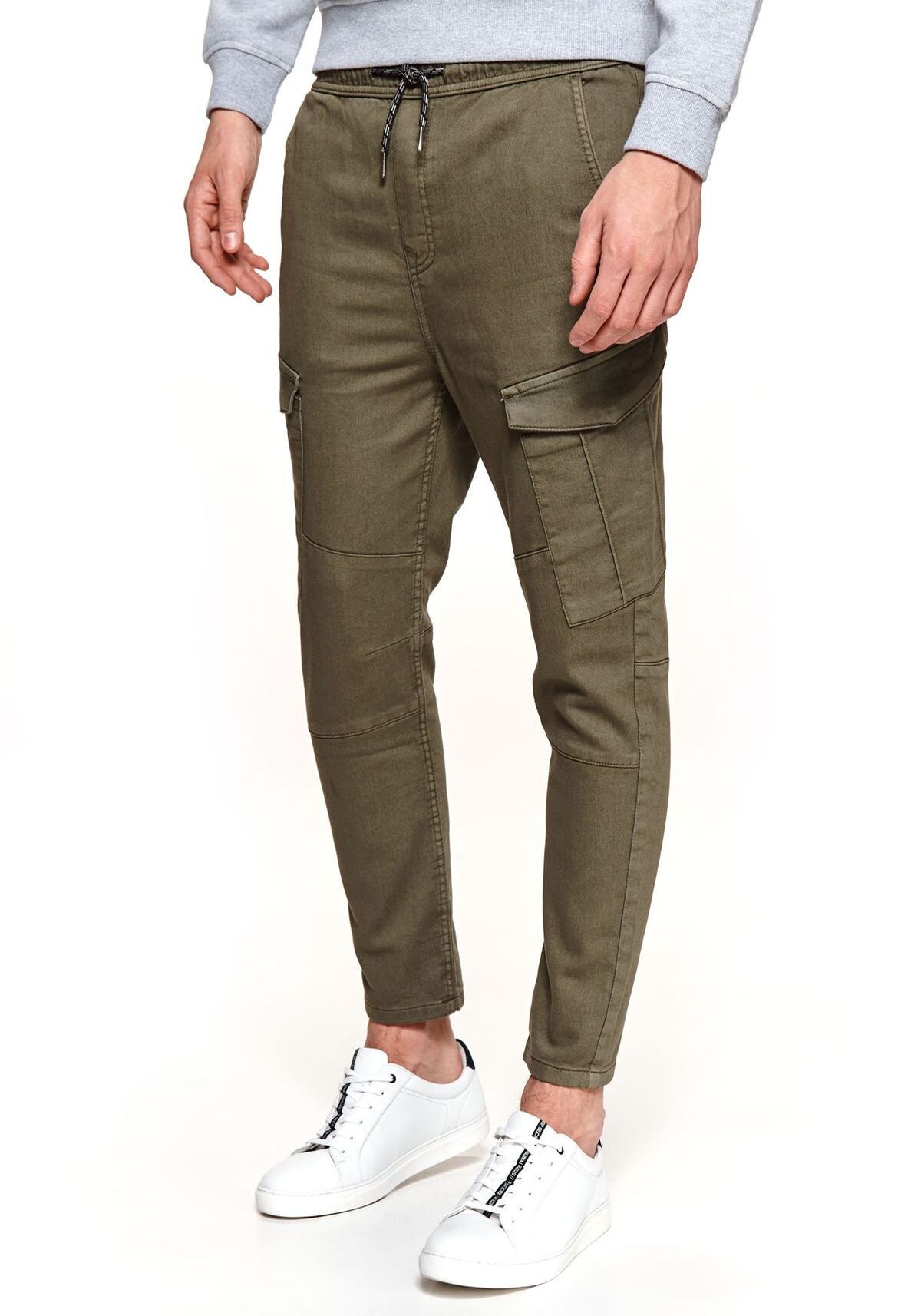 Pantaloni barbati, TOP SECRET, SSP3754, Verde