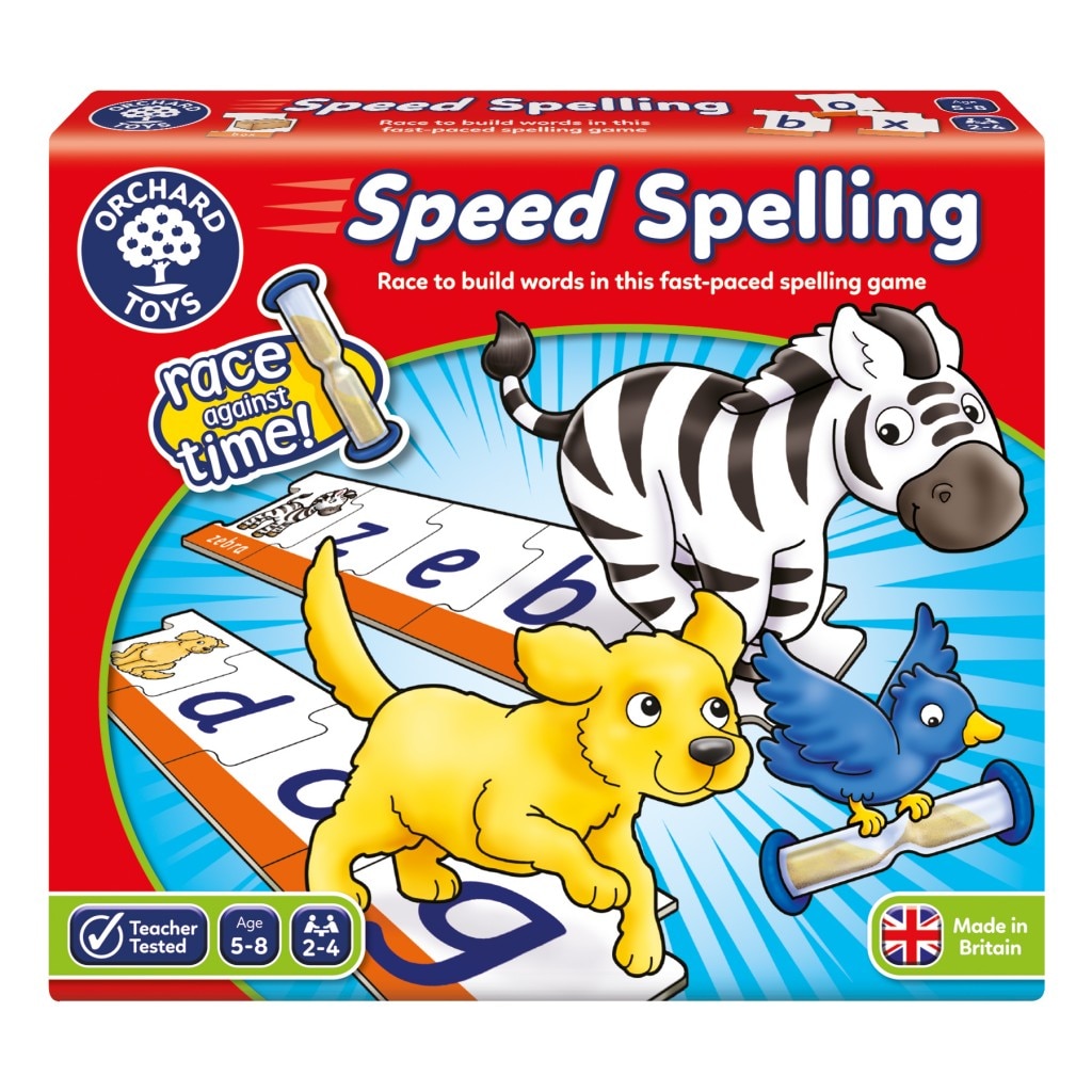 Joc educativ Orchard Toys, Speed spelling, 5-8 ani