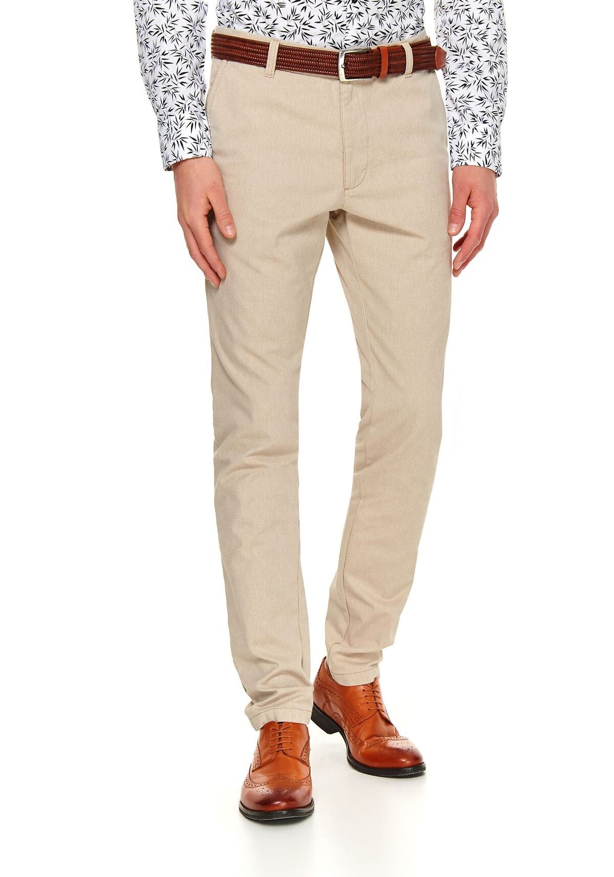 Pantaloni barbati, TOP SECRET, SSP3536, Bej, 32