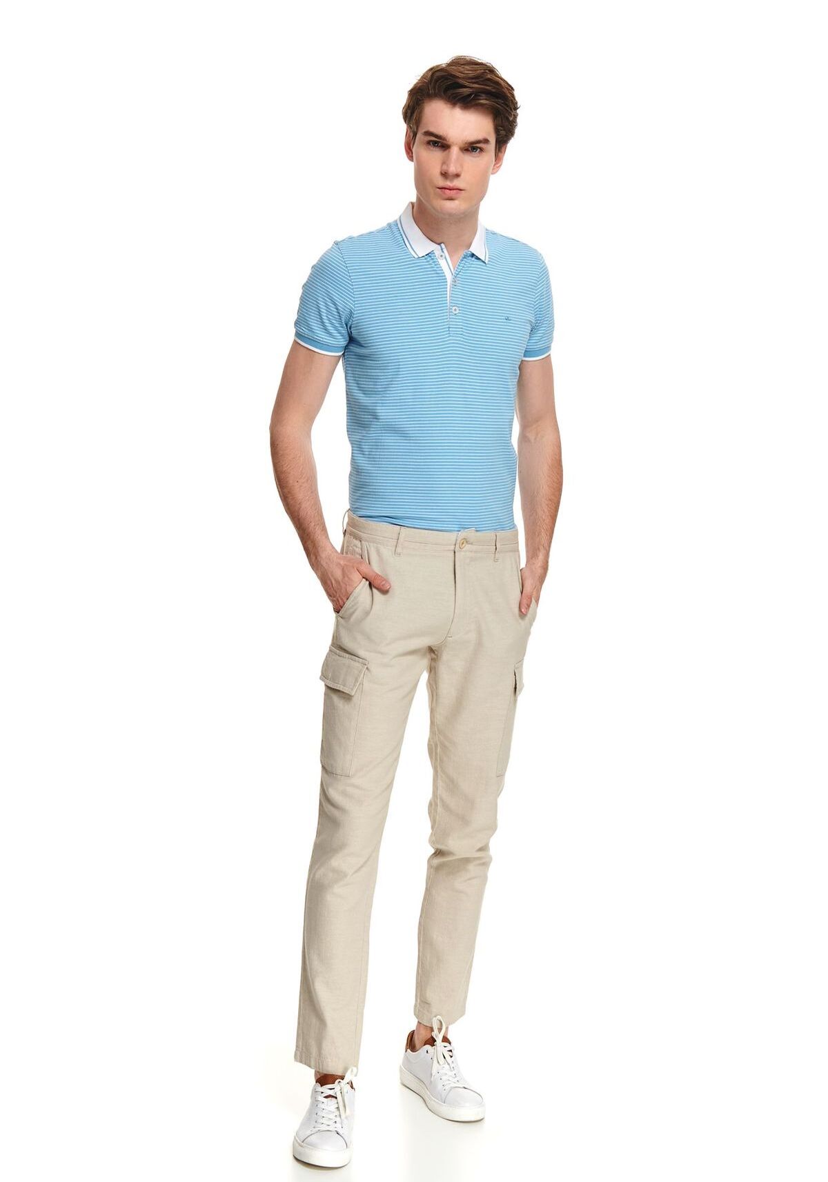 Pantaloni barbati, TOP SECRET, SSP3548, Bej