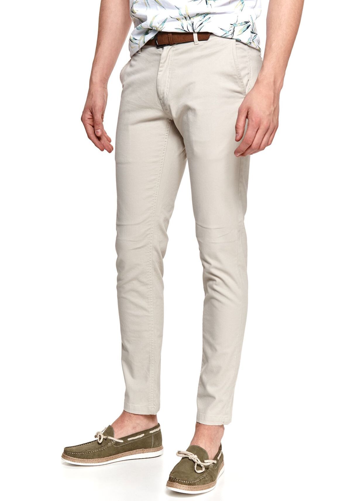 Pantaloni barbati, TOP SECRET, SSP3761, Bej