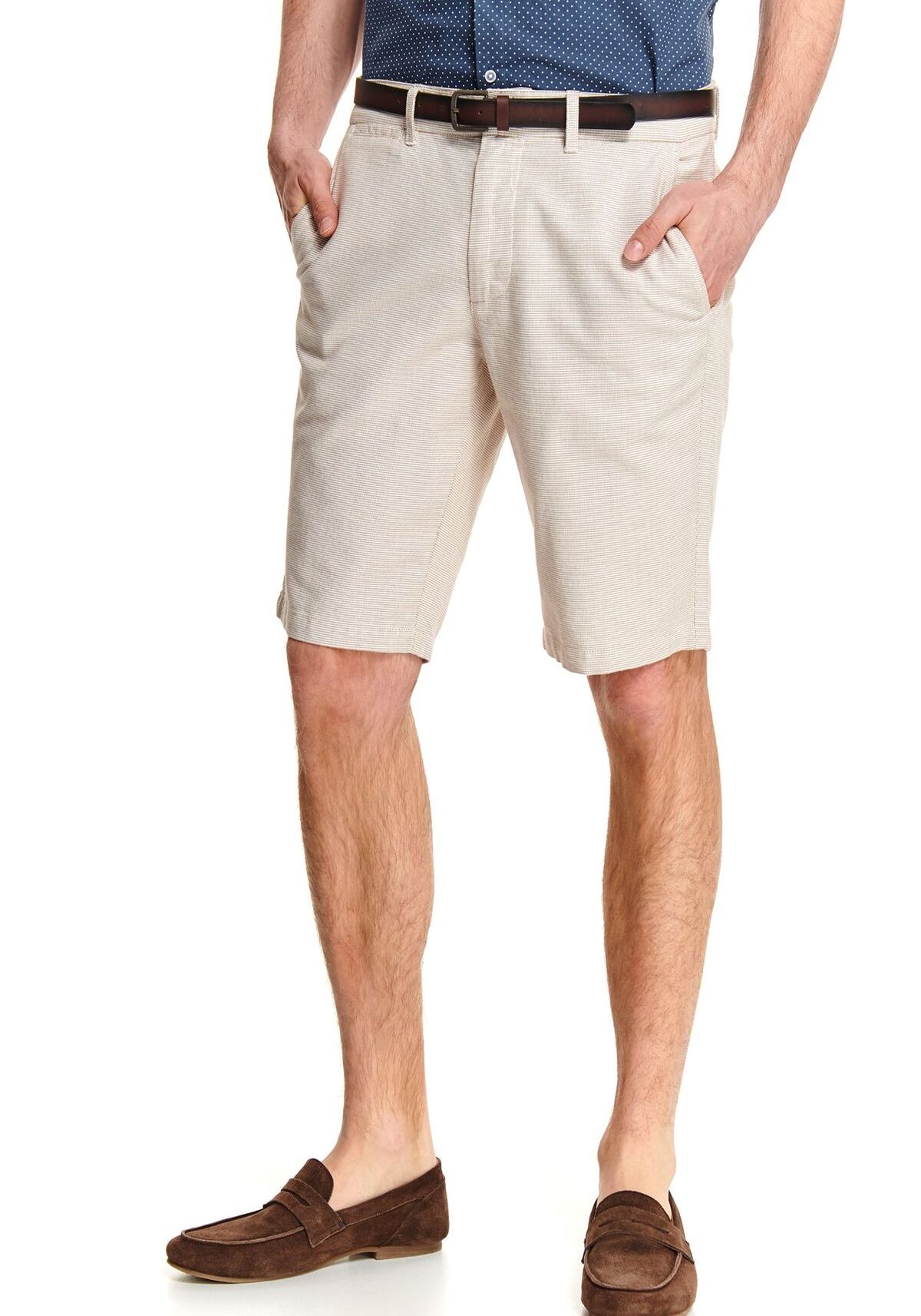 Pantaloni scurti barbati, TOP SECRET, SSZ1023, Bej, 33