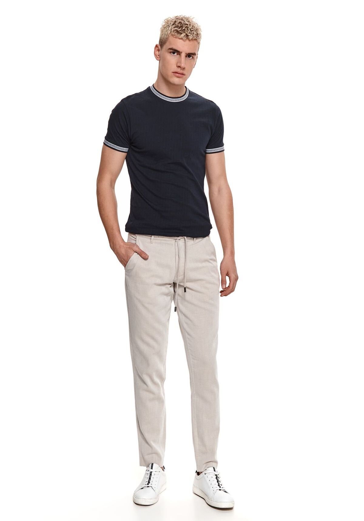 Pantaloni barbati, TOP SECRET, SSP3793, Bej