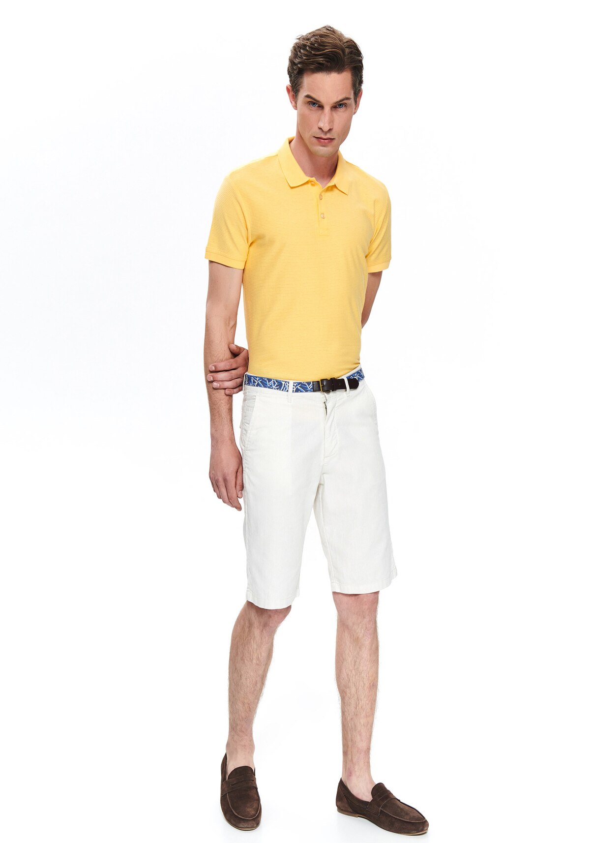 Pantaloni scurti barbati, TOP SECRET, SSZ0937, Bej