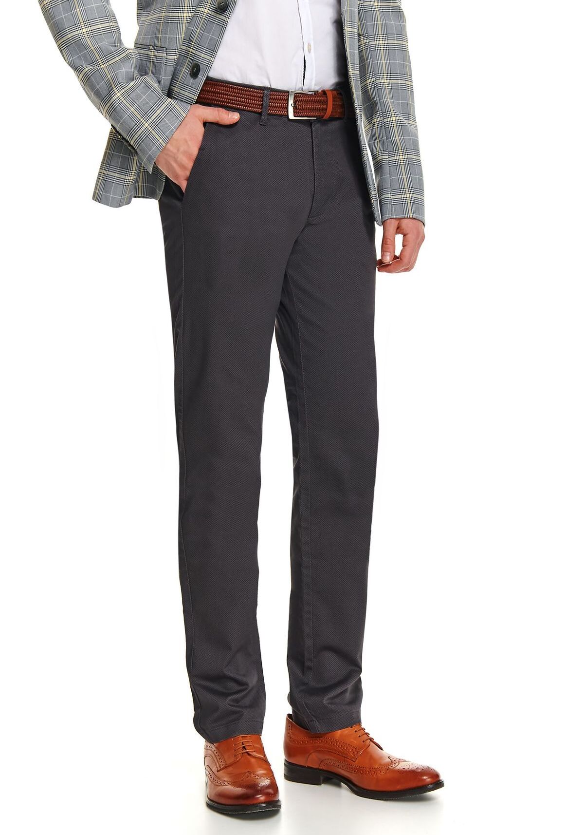 Pantaloni barbati, TOP SECRET, SSP3445, Gri