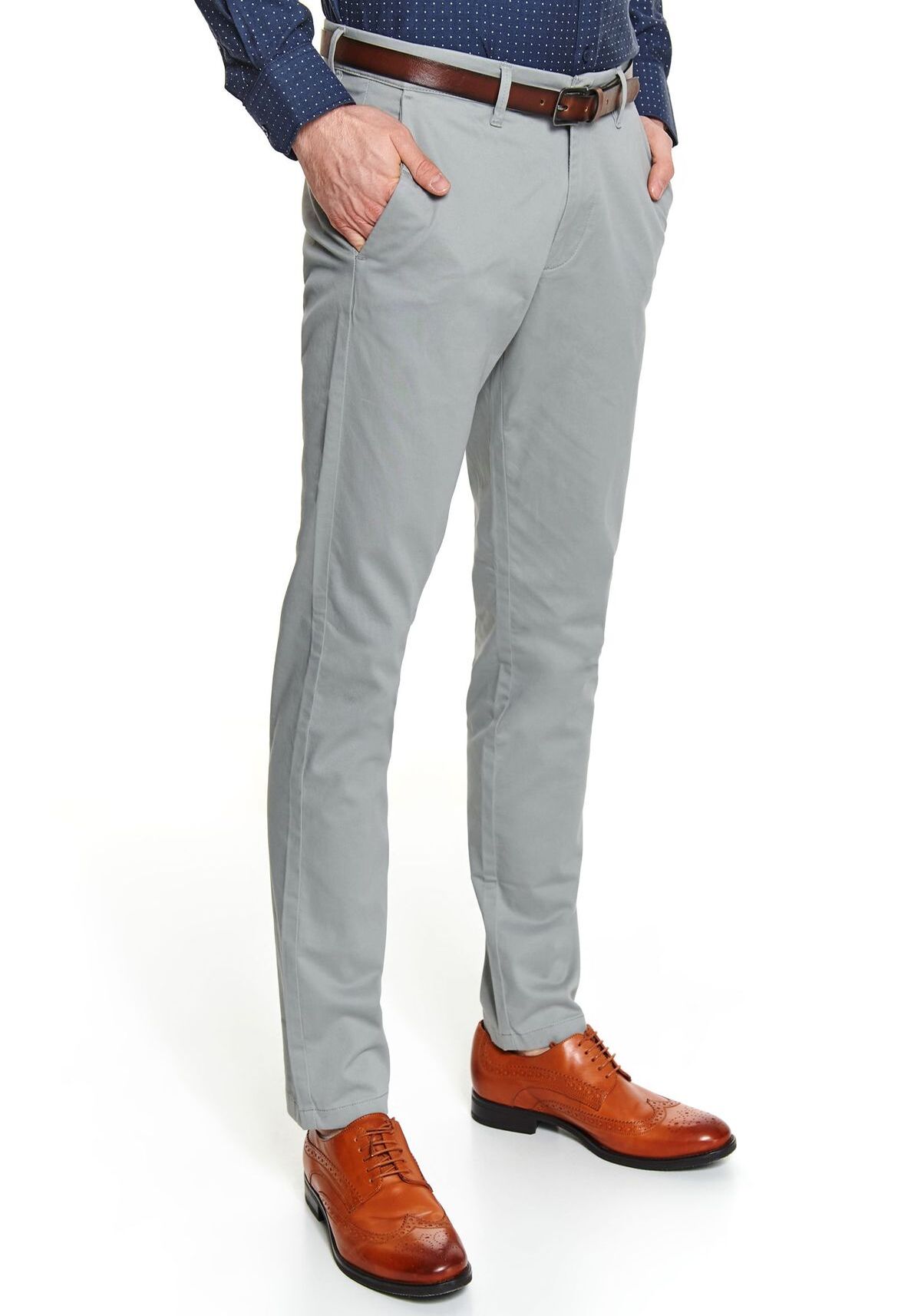 Pantaloni barbati, TOP SECRET, SSP3455, Gri
