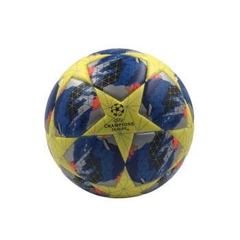 Minge de fotbal UEFA Champions League, albastru/galben Minge de fotbal UEFA Champions League, albastru/galben