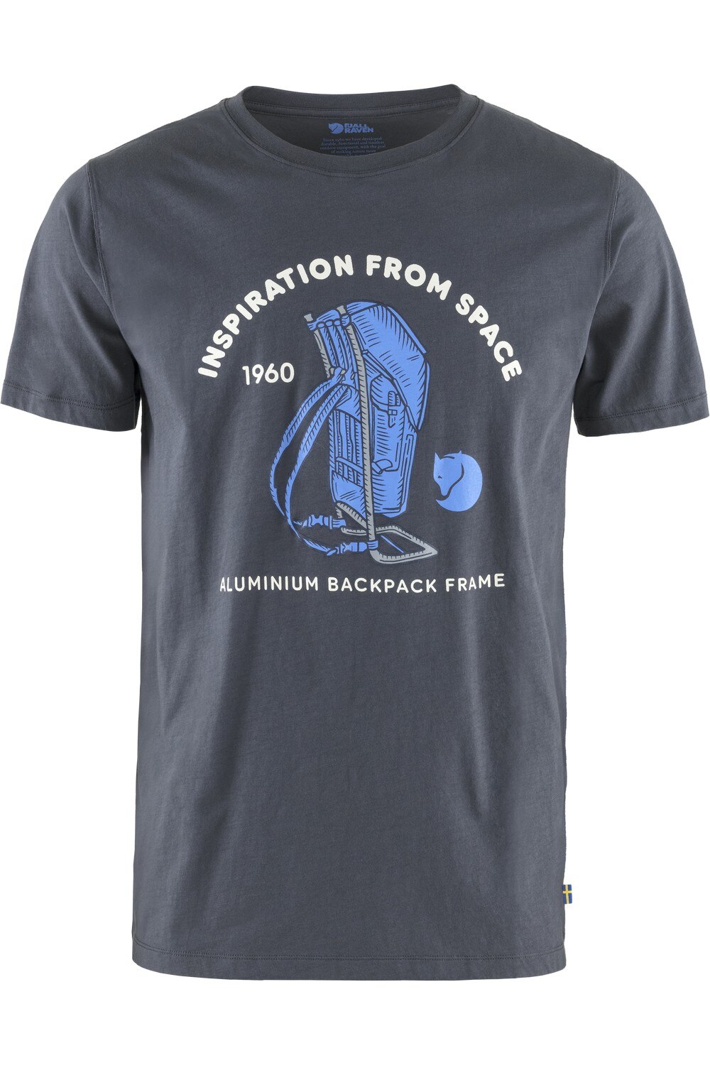 Tricou pentru barbati, Fjallraven Space T-shirt Print M, Bluemarin