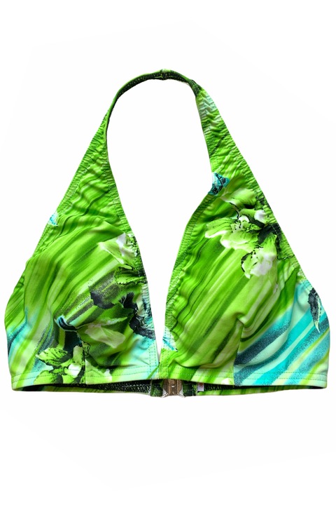 Дамски бански - Горна част JUP DSW-21-83 b5782, Без подплънки, Зелен,Размер M