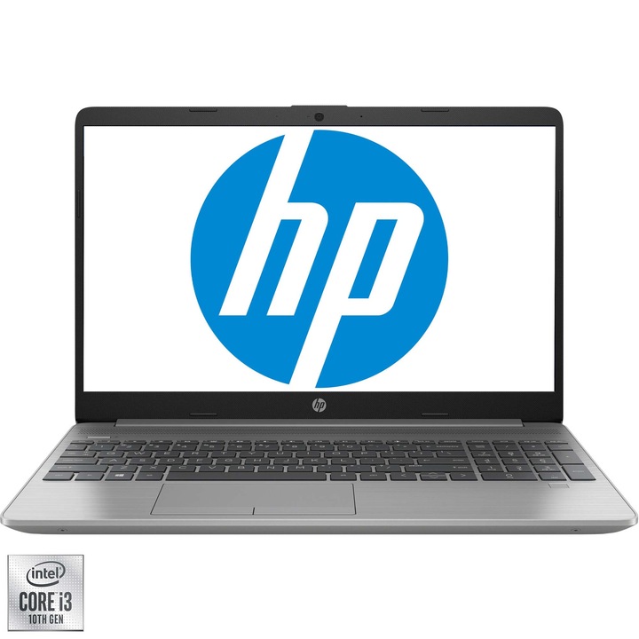 HP 250 G8 Laptop, Intel® Core™ i3-1005G1, 15.6", Full HD, 8GB, 512GB SSD, Intel® UHD Graphics, Free DOS, Nemzetközi angol billentyűzet, Asztroszürke