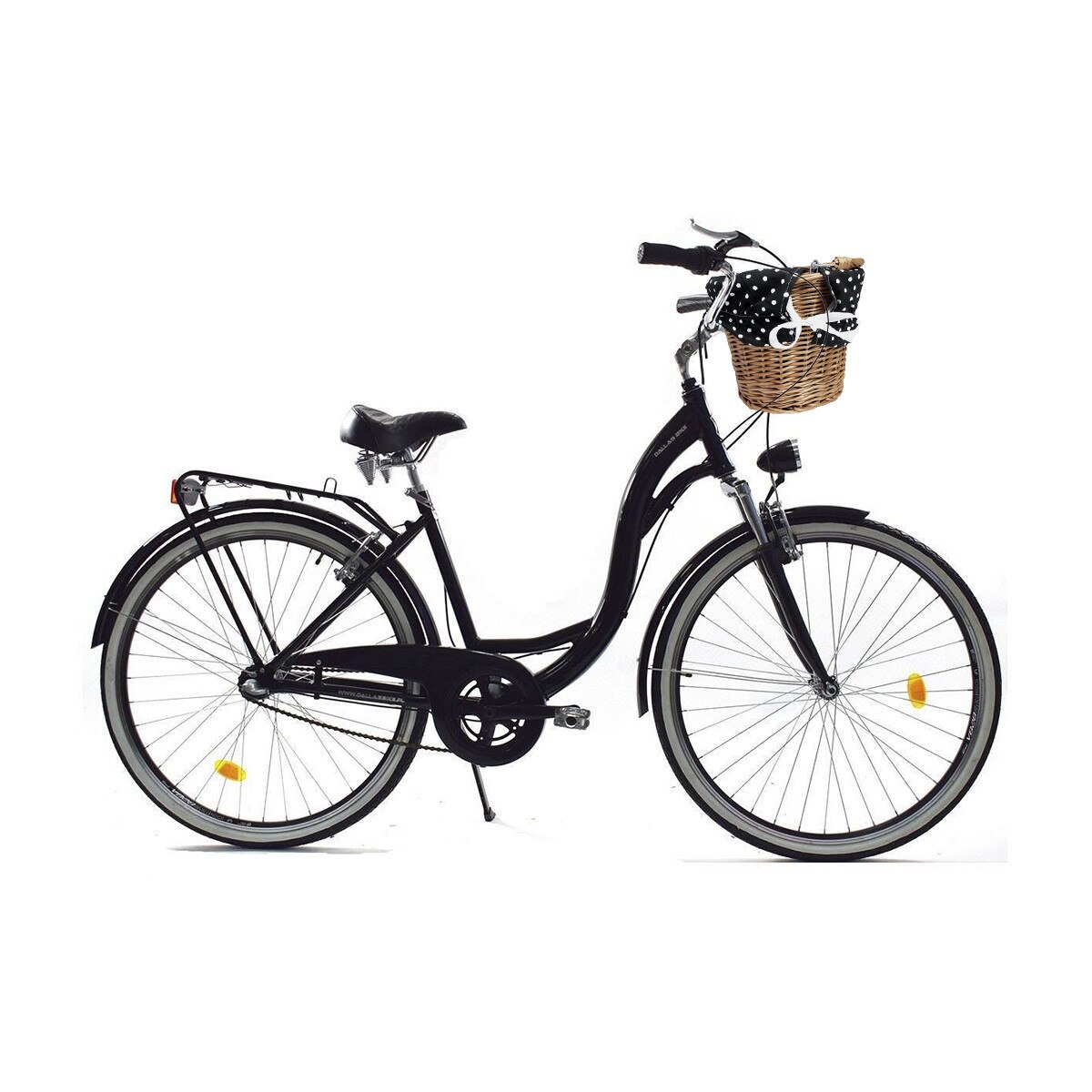 Bicicleta Dama cu cos rachita Dallas City, 160-185 cm inaltime, Roata 28