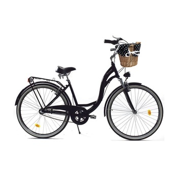 Bicicleta Dama cu cos rachita Dallas City, 160-185 cm inaltime, Roata 28 Bicicleta Dama cu cos rachita Dallas City, 160-185 cm inaltime, Roata 28