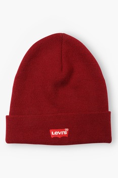 Levi's, Caciula cu logo brodat Batwing, Visiniu Levi's, Caciula cu logo brodat Batwing, Visiniu