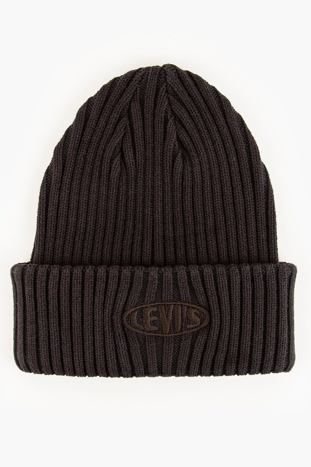 Levi's, Caciula striata cu logo brodat, Gri antracit