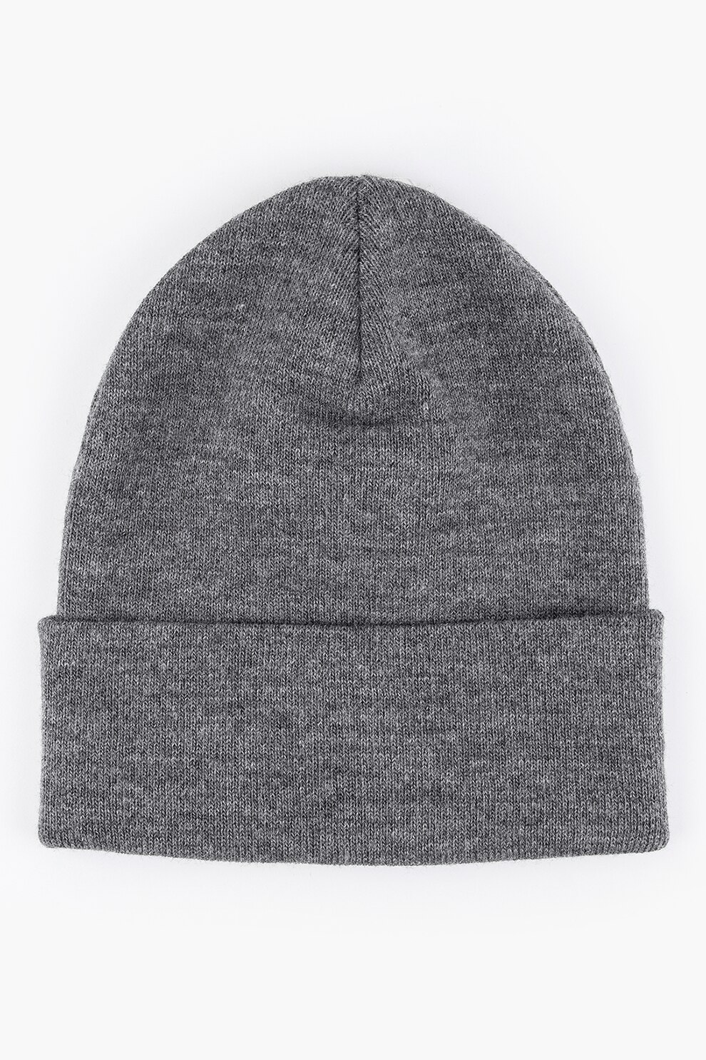 Levi's, Caciula elastica cu aspect striat, Gri inchis melange