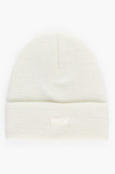 Levi's, Caciula cu logo brodat Batwing, Alb Levi's, Caciula cu logo brodat Batwing, Alb