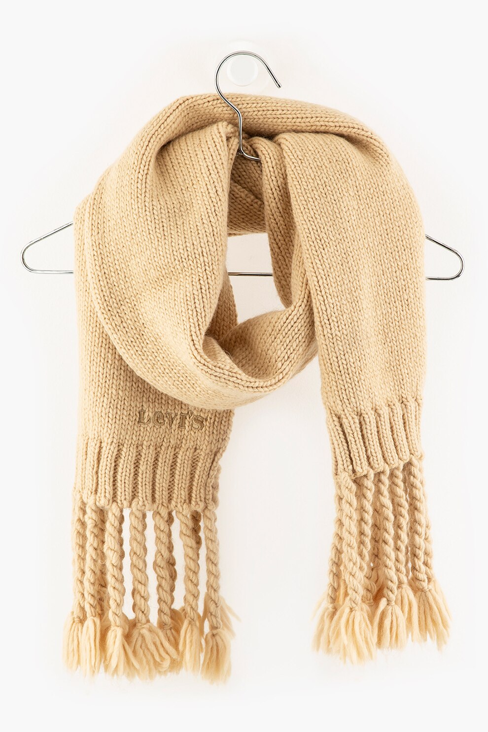 Levi's, Fular din amestec de lana, Maro camel