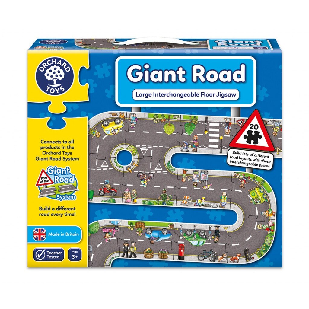 Joc educativ Orchard Toys, Giant Road, +3 ani