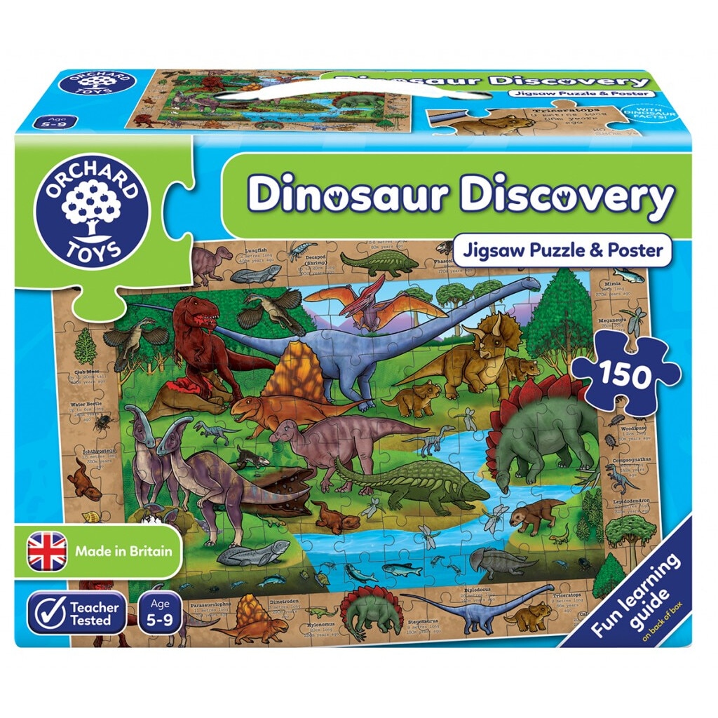 Joc educativ Orchard Toys, Dinosaur Discovery, 5-9 ani