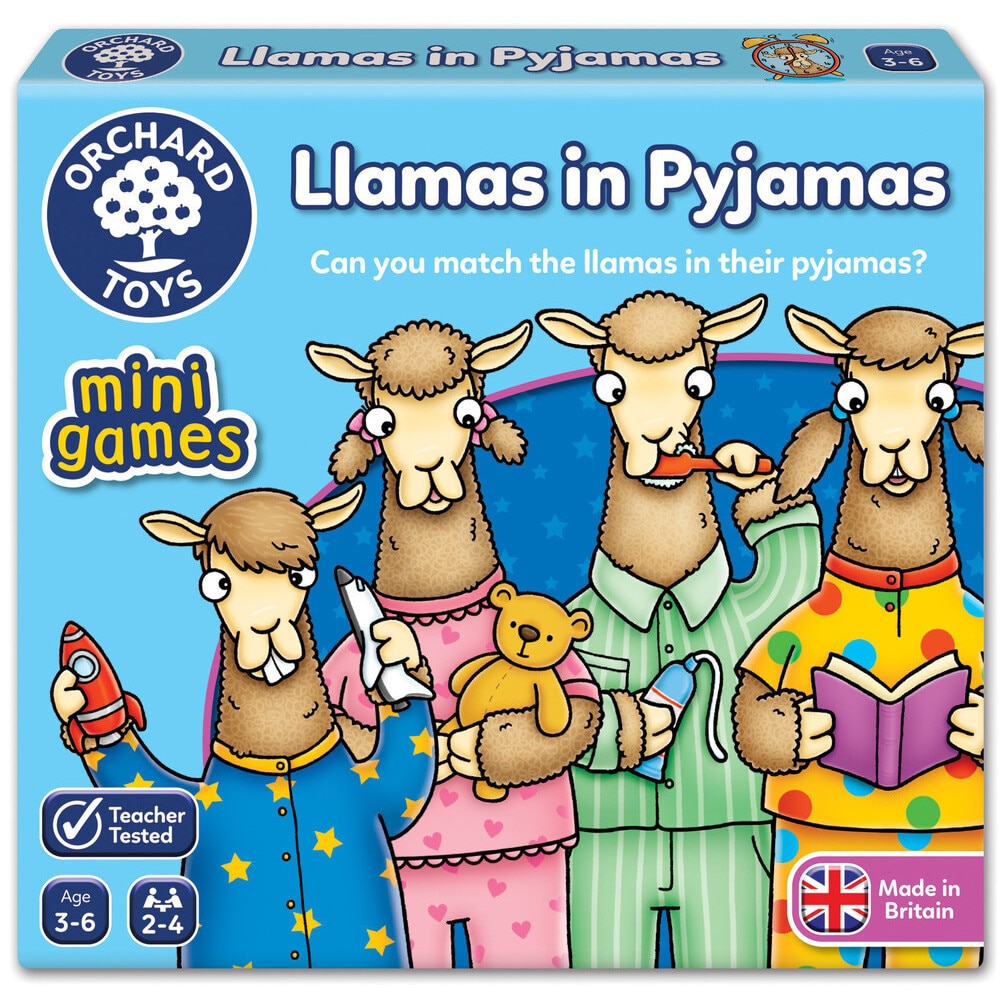 Joc educativ Orchard Toys, Lamas with pajamas, 3-6 ani