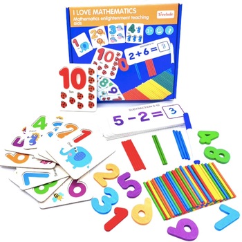 Joc din lemn Iubesc Matematica Joc din lemn Iubesc Matematica