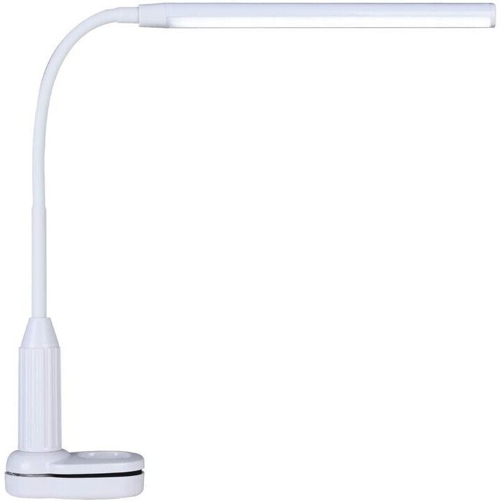 Lampa de birou cu LED-uri Jyqan, Clema de birou, Incarcare USB ，3 moduri iluminare, Alb