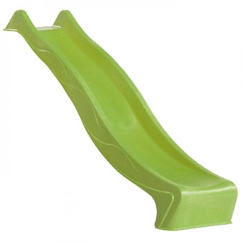 Tobogan pentru copii cu lungime de alunecare 220 cm, verde Tobogan pentru copii cu lungime de alunecare 220 cm, verde
