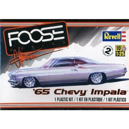 Masina Chevy Impala 1965 Revell, +14 ani, Gri