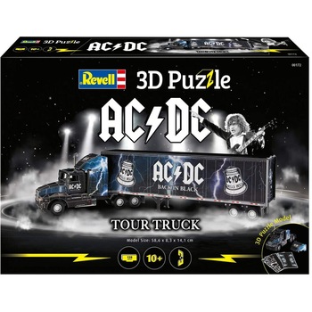 Puzzle 3D Revell, AC/DC, +10 ani, Multicolor Puzzle 3D Revell, AC/DC, +10 ani, Multicolor