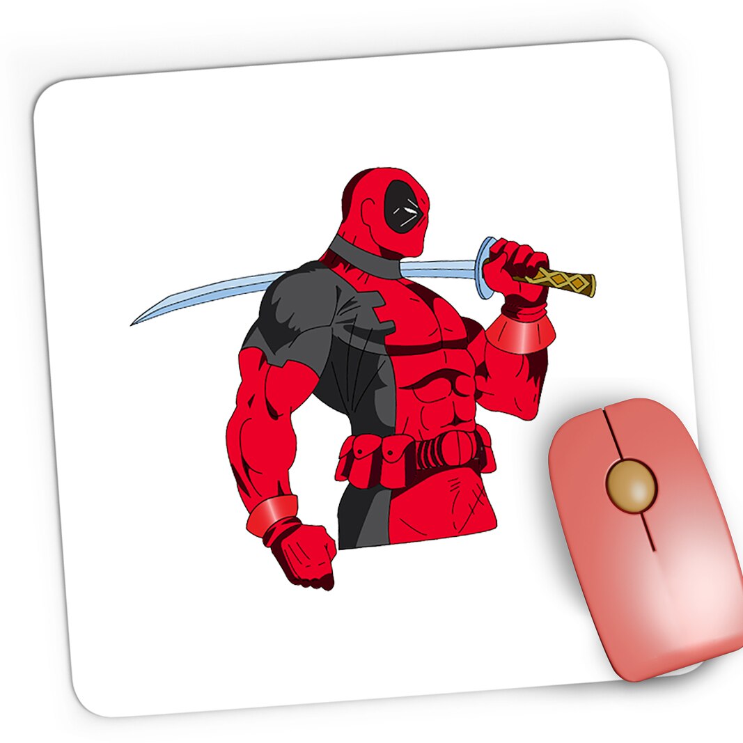 Mousepad Gaming Deadpool SuperHero Culturism, 21x19 cm - eMAG.ro