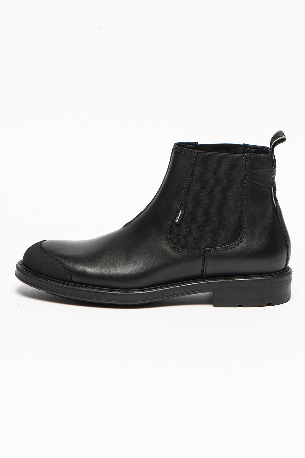 Blauer, Ghete Chelsea de piele Ward, Negru