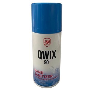 Spray dezinfectant de maini biocid, QWIX, 150 ml Spray dezinfectant de maini biocid, QWIX, 150 ml
