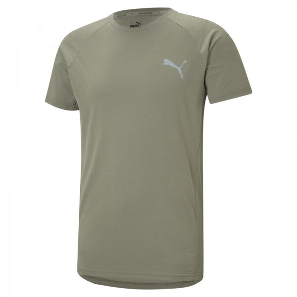 Tricou Puma evostripe tee, XS INTL, Verde